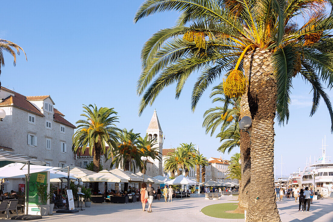 Trogir; Obala Bana Berislavica, Dalmatien, Kroatien