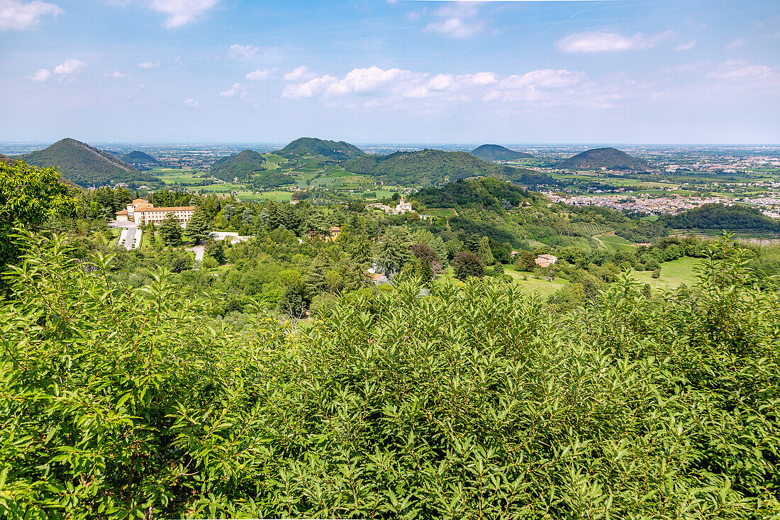 Colli Euganei, view from Monte Rua