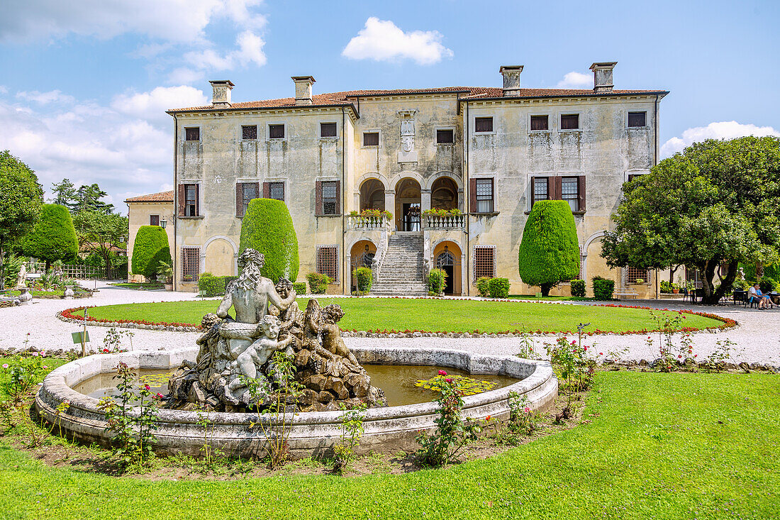 Villa Godi Malinverni; Lugo di Vicenza, Venetien, Italien