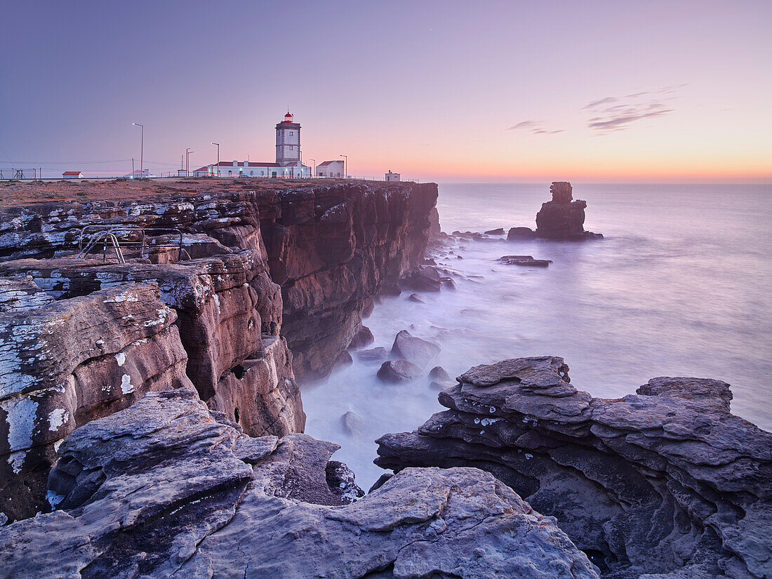 Lighthouse at Cabo Carvoeiro, Peniche, Portugal