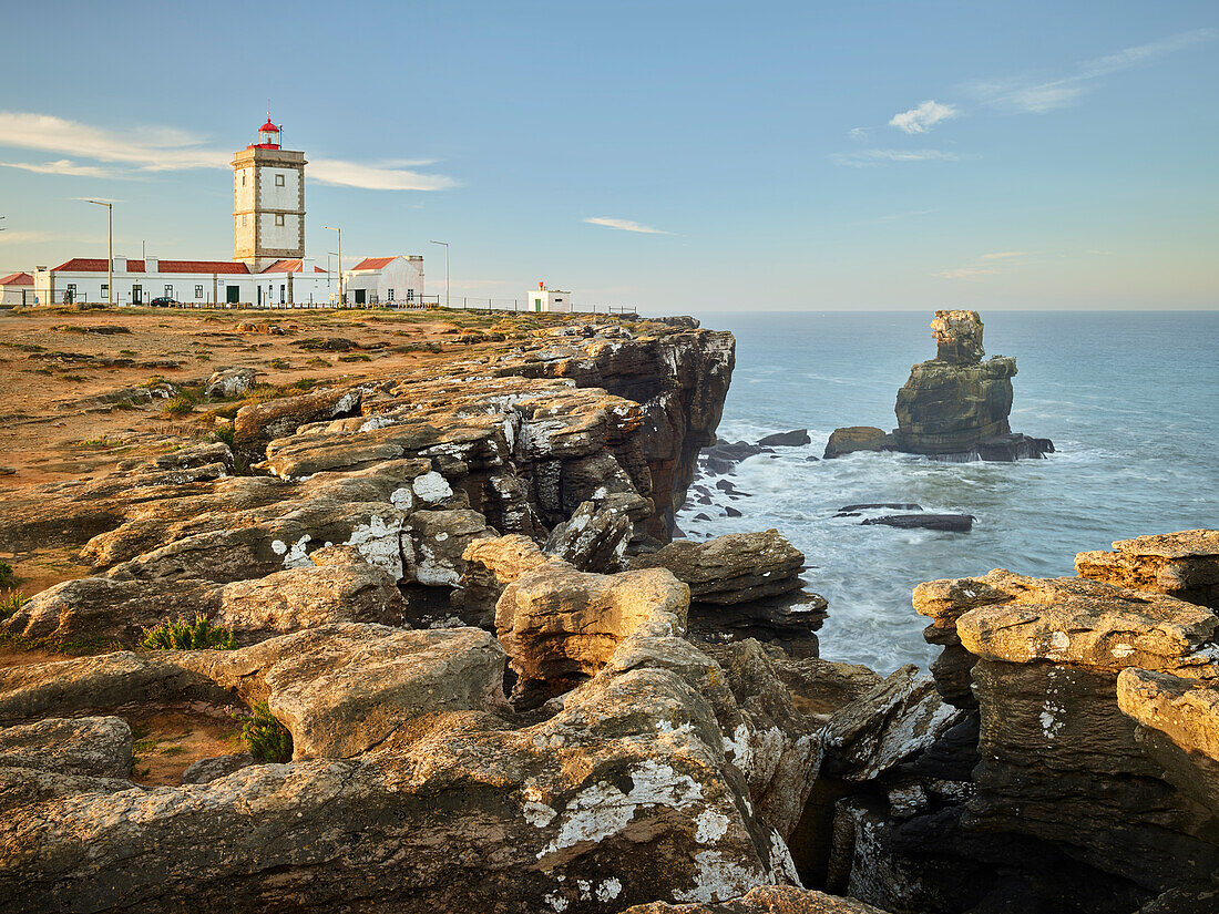 Lighthouse at Cabo Carvoeiro, Peniche, Portugal