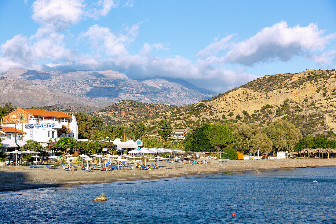 Agia Gallini; Beach, Stochos Taverna