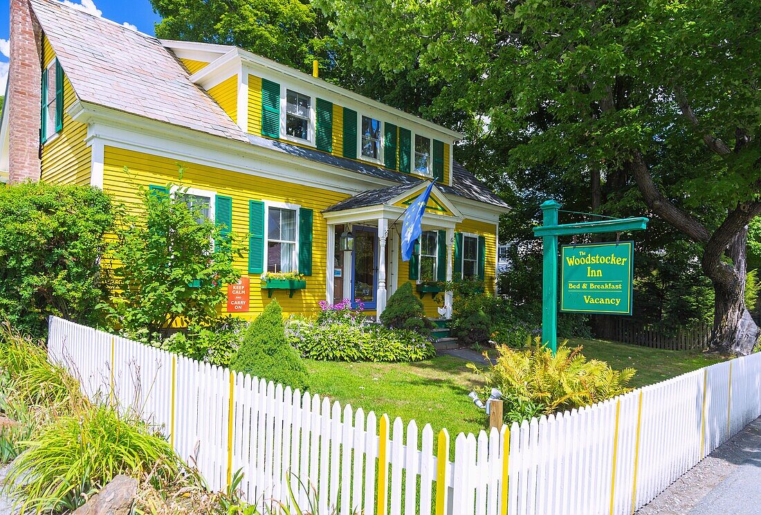 Woodstock, Vermont, The Woodstock Inn Bed & Breakfast, New England, USA