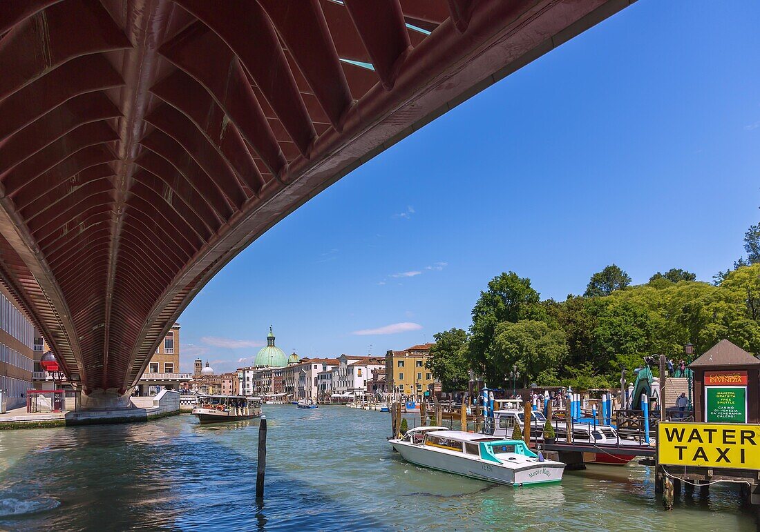Venedig, Ponte della Costituzione, Piazzale Roma, Canal Grande, Venetien, Italien