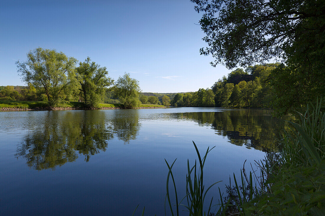 Ruhrtal bei Witten, Ruhr, Nordrhein-Westfalen, Deutschland