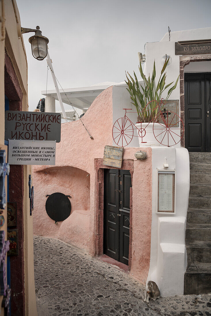 Oia, Santorini, Santorini, Cyclades, Aegean Sea, Mediterranean Sea, Greece, Europe