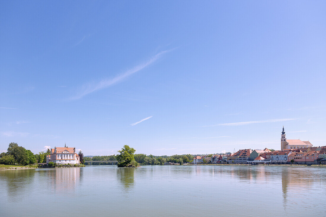 Schärding and Neuhaus am Inn Castle