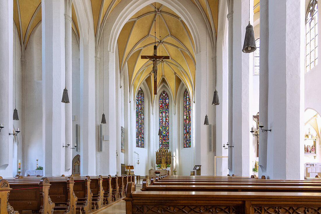 Vilsbiburg; City parish church of the Assumption