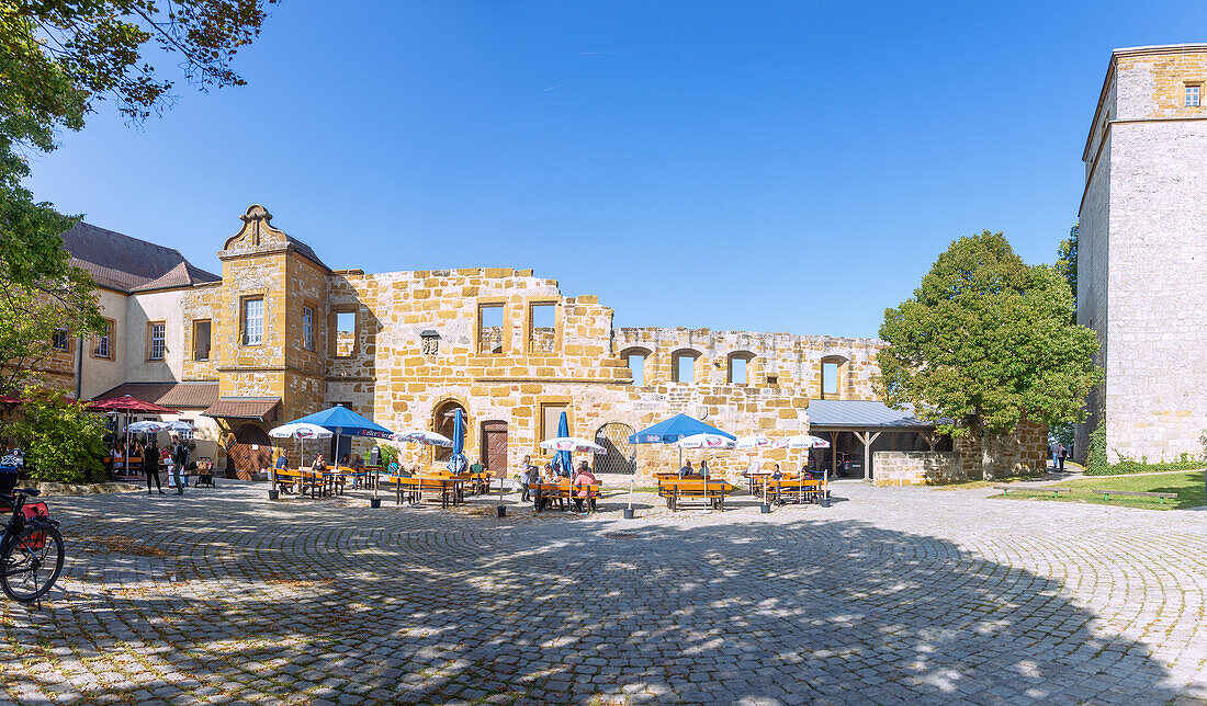 Giechburg beer garden