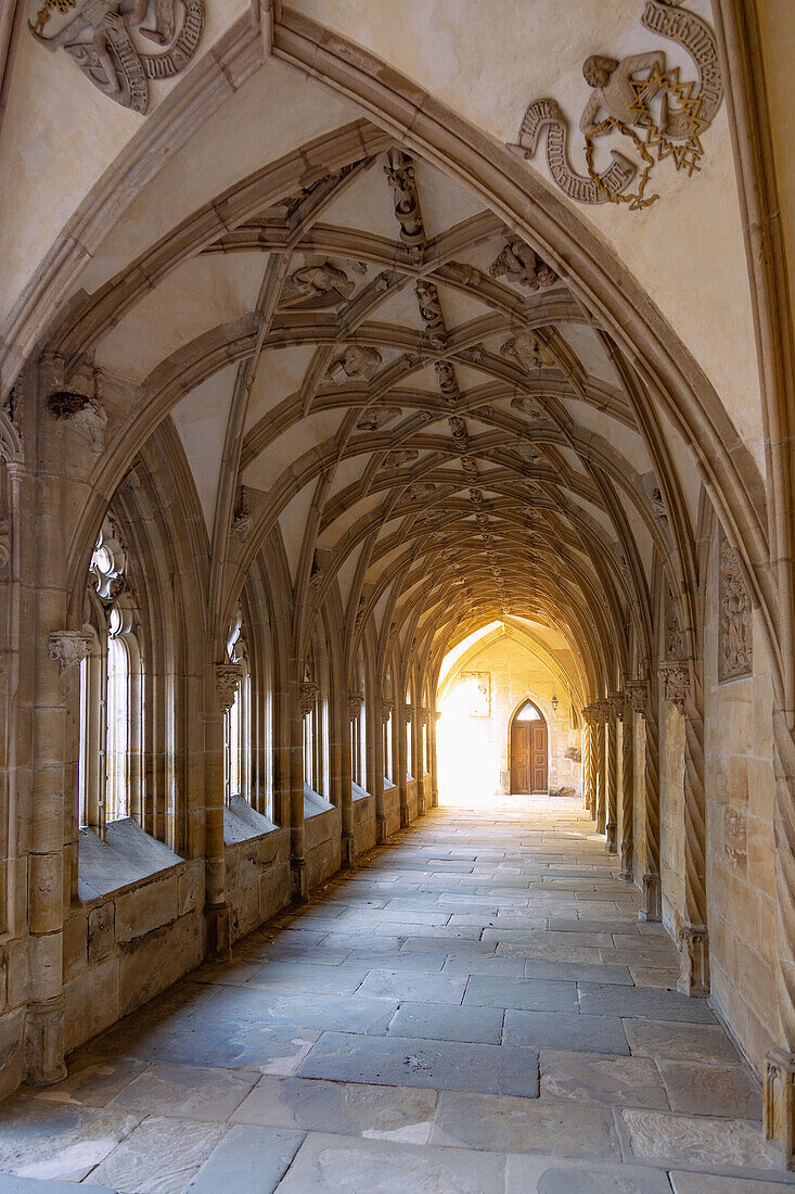 Himmelkron, Cistercian abbey, cloister