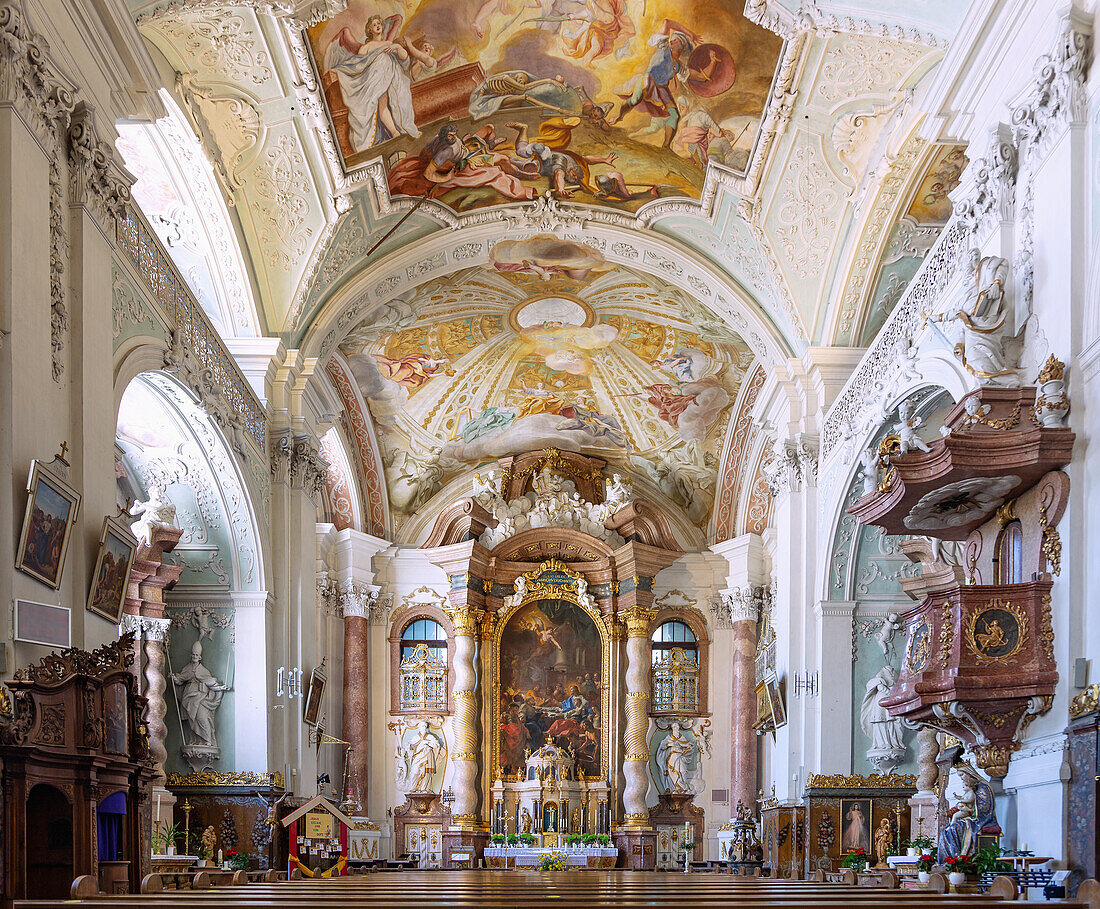 Michelfeld Monastery, Monastery Church of St. John the Evangelist, interior