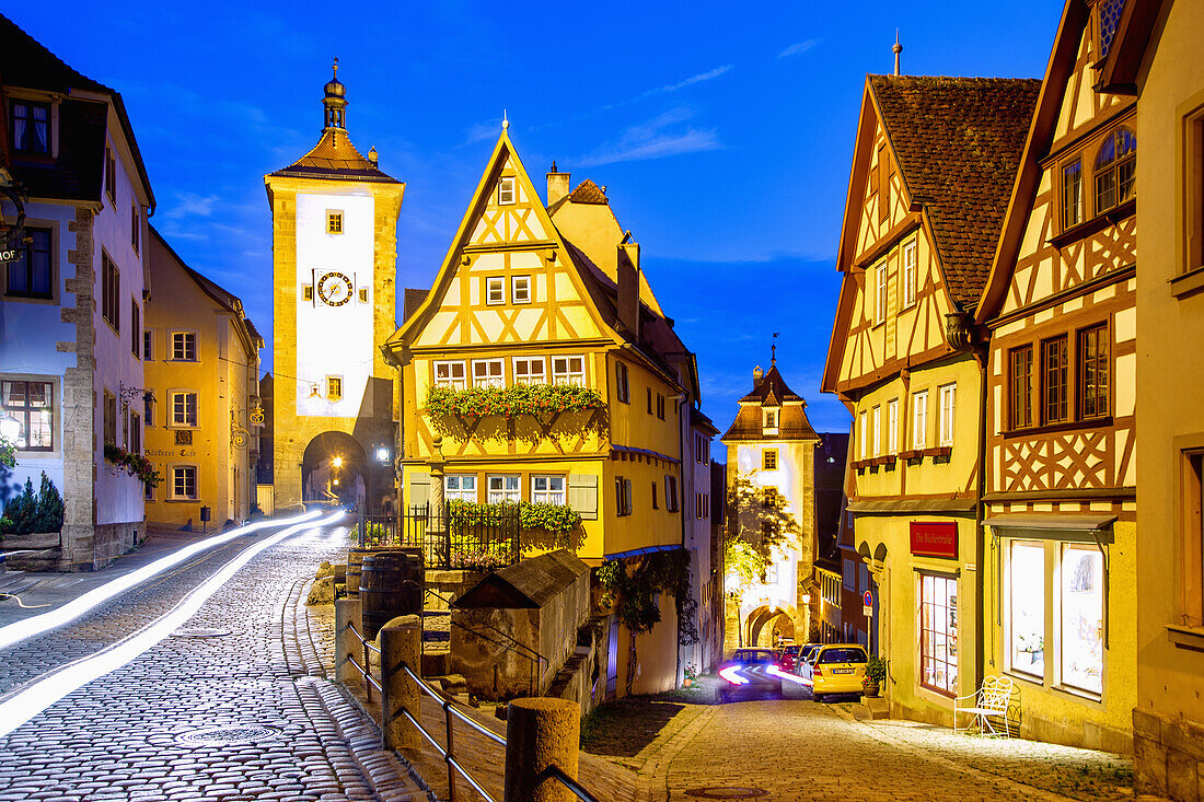 Rothenburg ob der Tauber; Plönlein