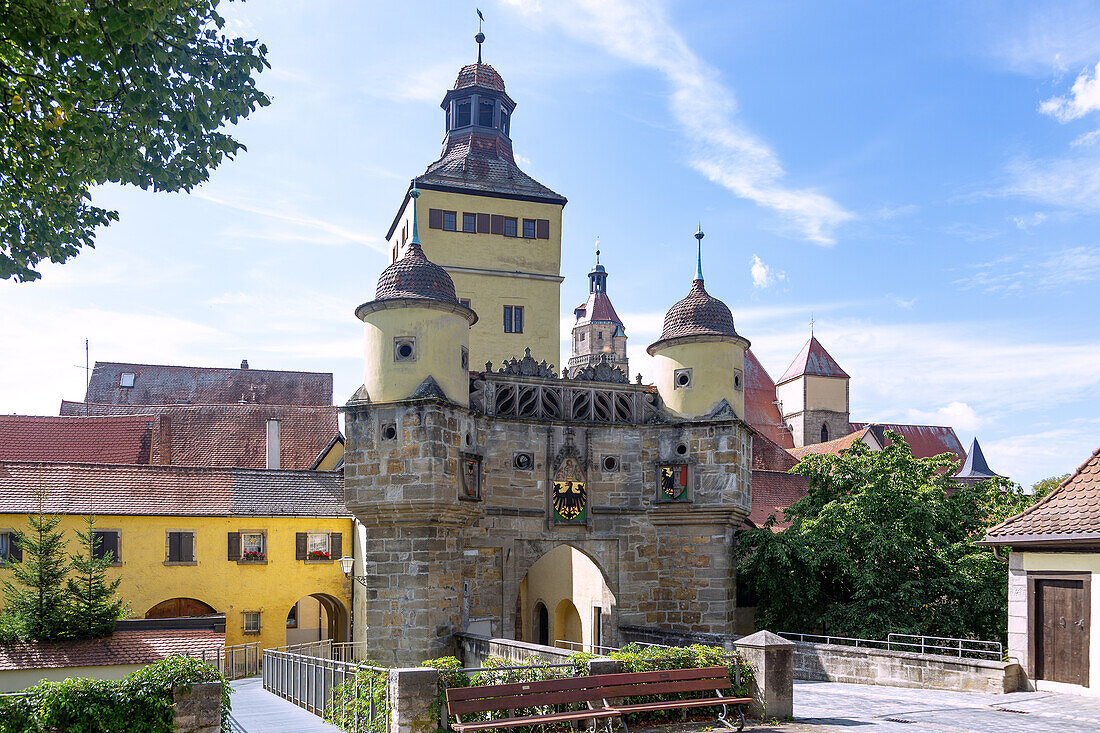 Weißenburg in Bayern; Ellinger Tor, Bayern, Deutschland