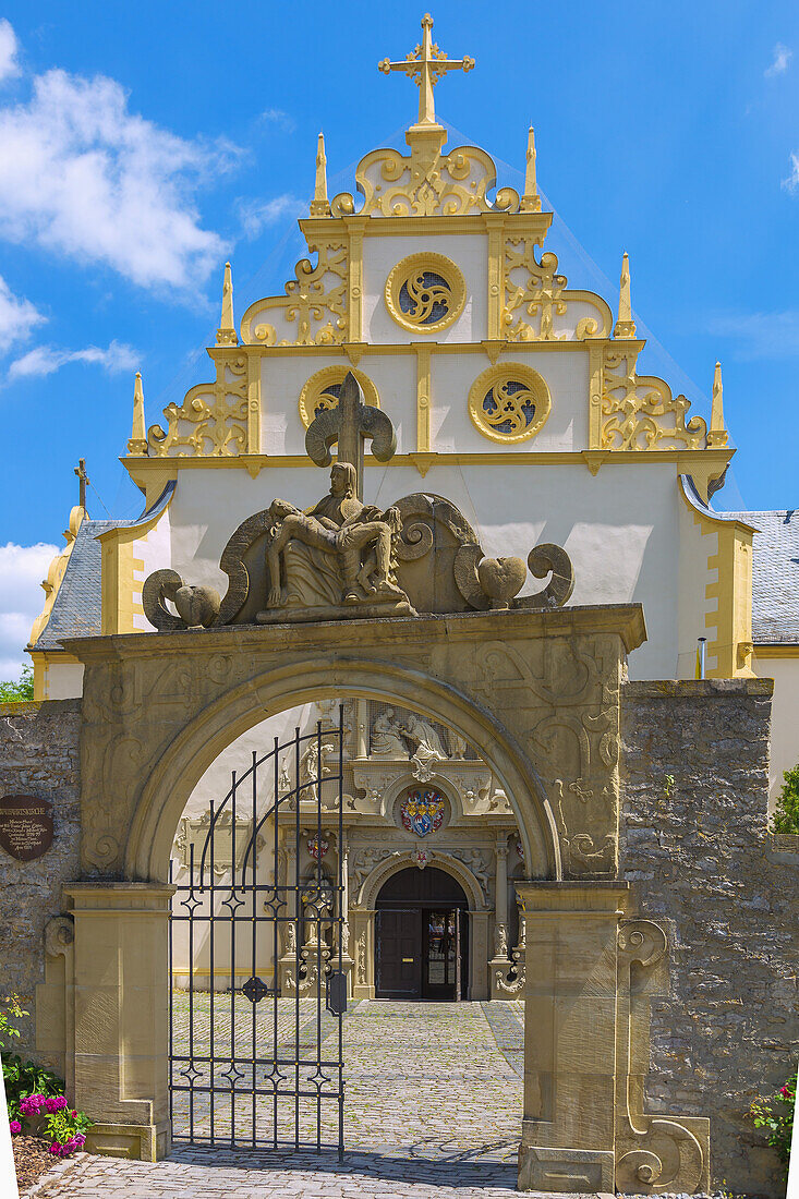 Dettelbach, Wallfahrtskirche Maria im Sand, Bayern, Deutschland