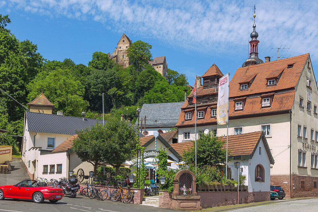 Rothenfels, Bräustüble, Hauptstraße, Burg Rothenfels, Bayern, Deutschland