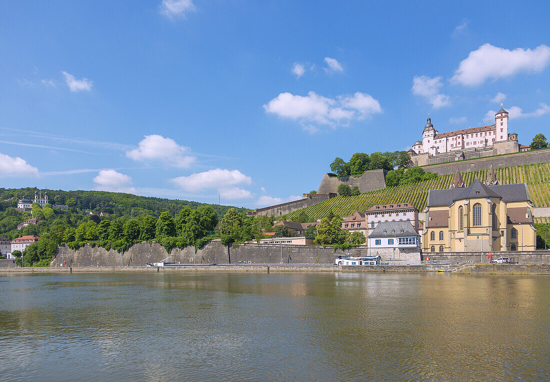 Würzburg; Marienberg Fortress; Romanesque Basilica of St. Burkard, Käppele