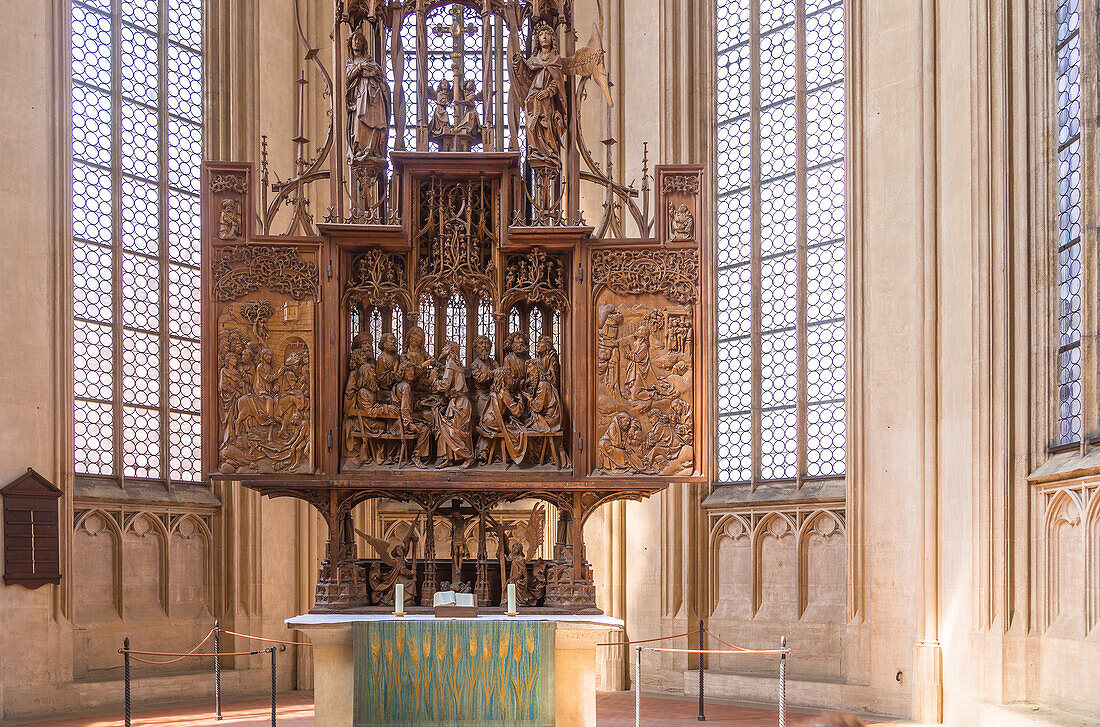 Rothenburg ob der Tauber; St. James; Holy Blood Altar