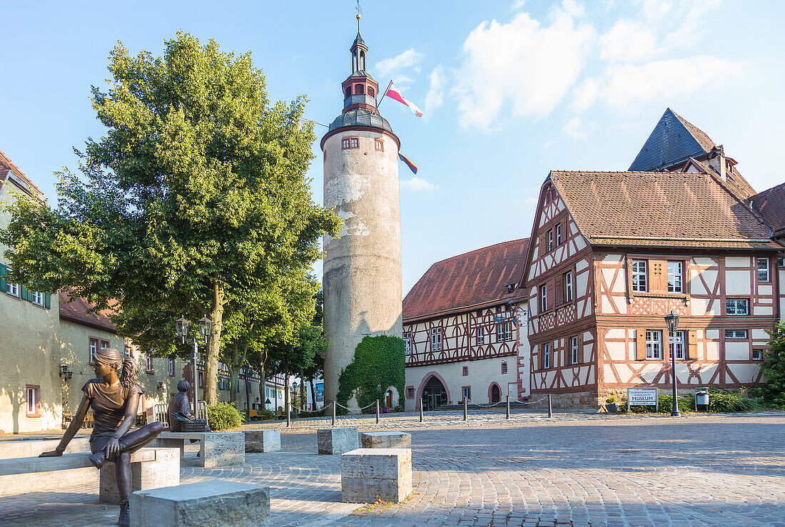 Tauberbischofsheim, Kurmainzisches Schloss, Schlossplatz