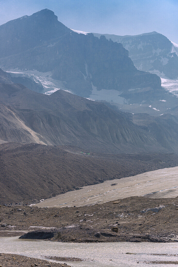 Jasper National Park, Columbia Icefield; Athabasca Glacier, Alberta, Kanada