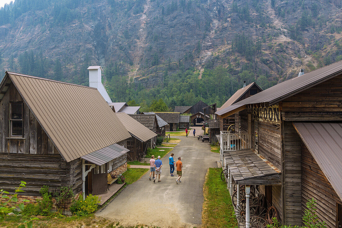 Revelstoke, Three Valley Gap, Ghost Town, British Columbia, Kanada