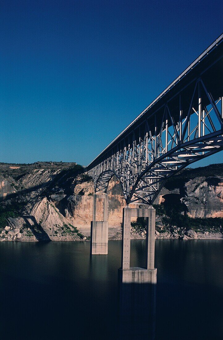 Pecos River High Bridge across Pecos River, Langtry, Val Verde County, Texas, USA