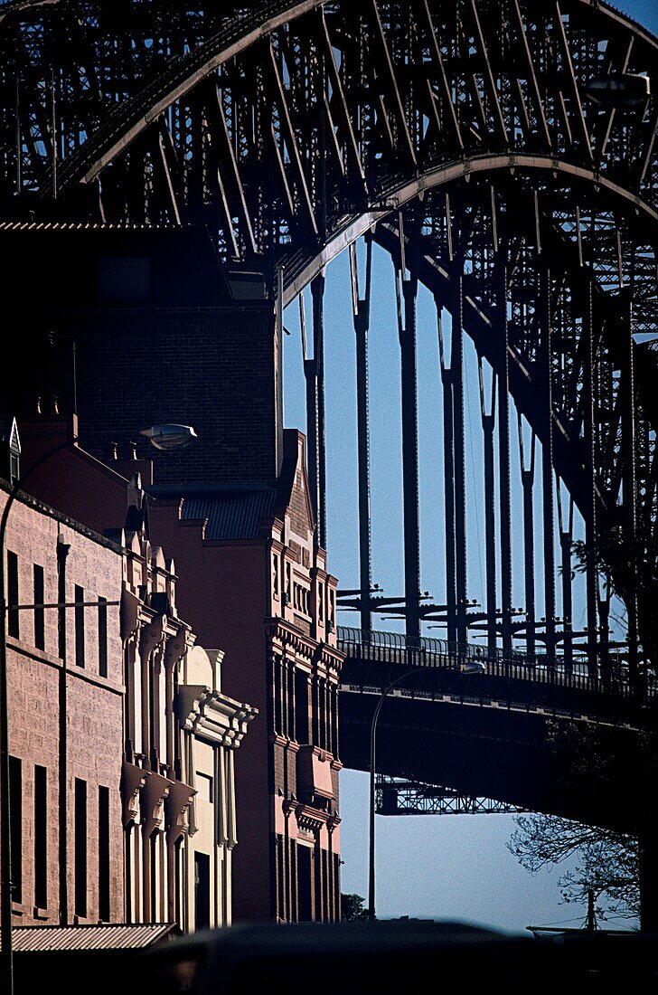 Details einer Brücke, Sydney Harbour Bridge, Sydney Harbour, Sydney, New South Wales, Australien