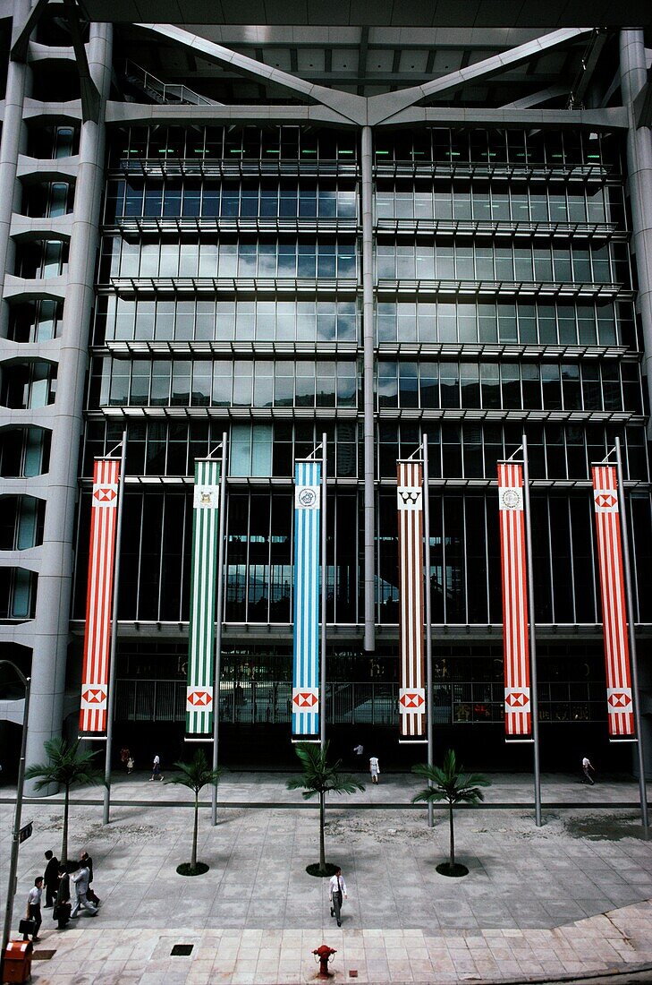 Bank building, Hong Kong And Shanghai Bank, Hong Kong