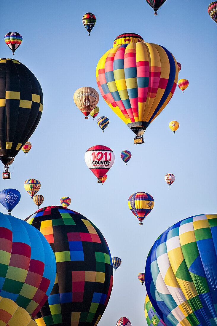 Albuquerque International Balloon Fiesta, Start am Morgen