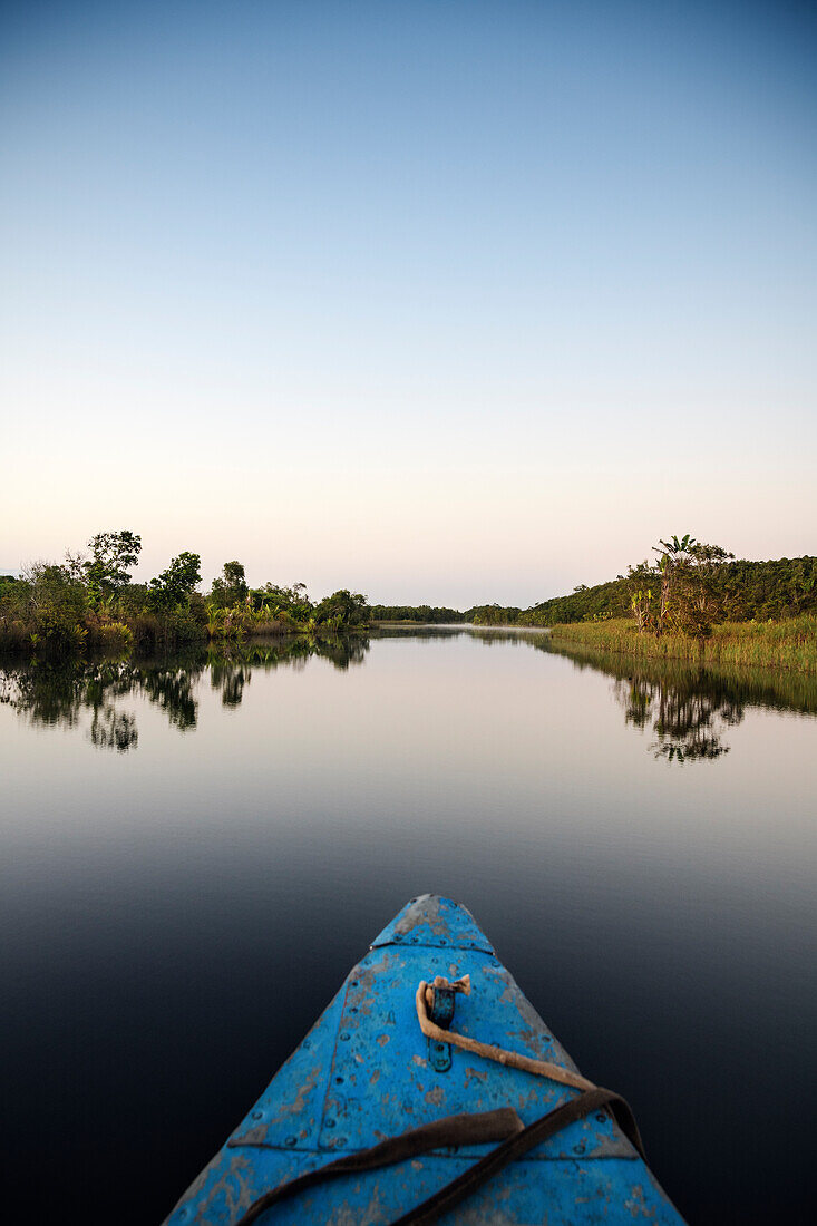 Bootsfahrt durch den Canal des Pamgalanes, Madagaskar, Afrika