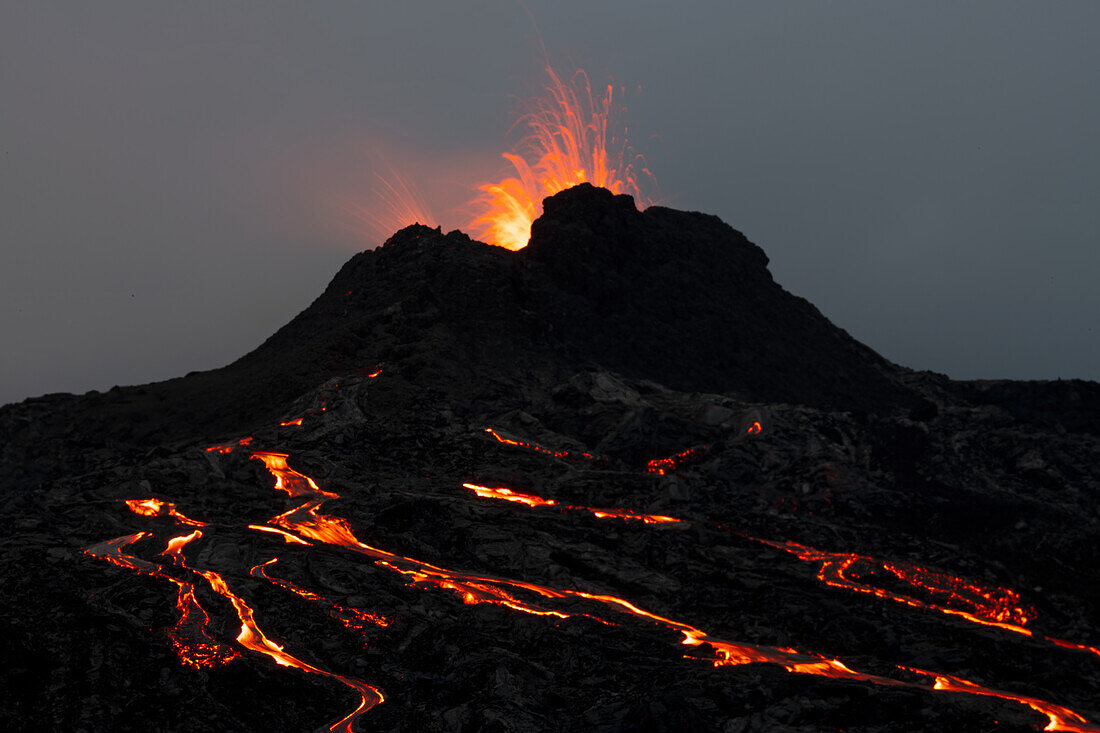 Vulkanausbruch Halbinsel Reykjanes Island