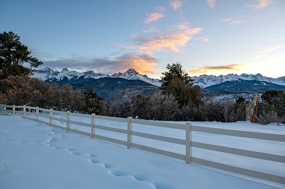 Colorado Sunset in Ridgway