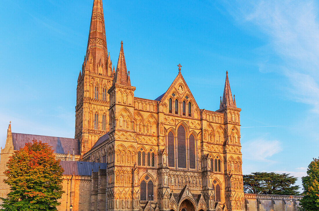 Kathedrale von Salisbury, Salisbury, Wiltshire, England, Vereinigtes Königreich