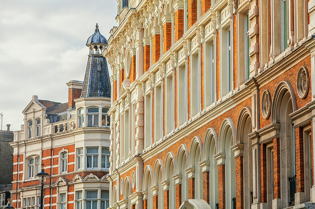 West End historic buildings, London, England, UK
