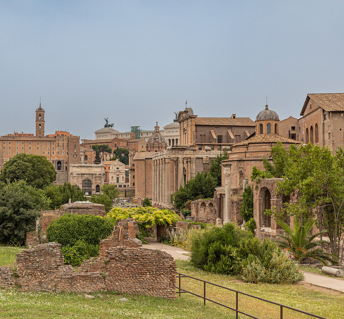 Antikes Forum Romanum, Rom Italien