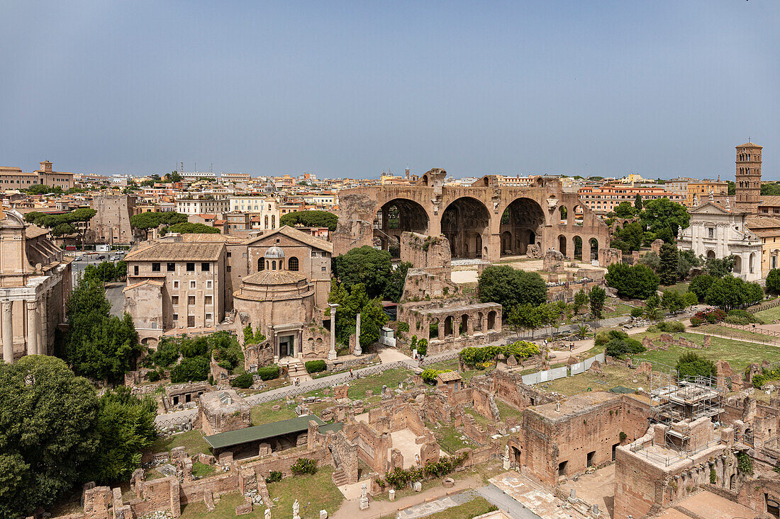 Antikes Forum Romanum, Rom Italien