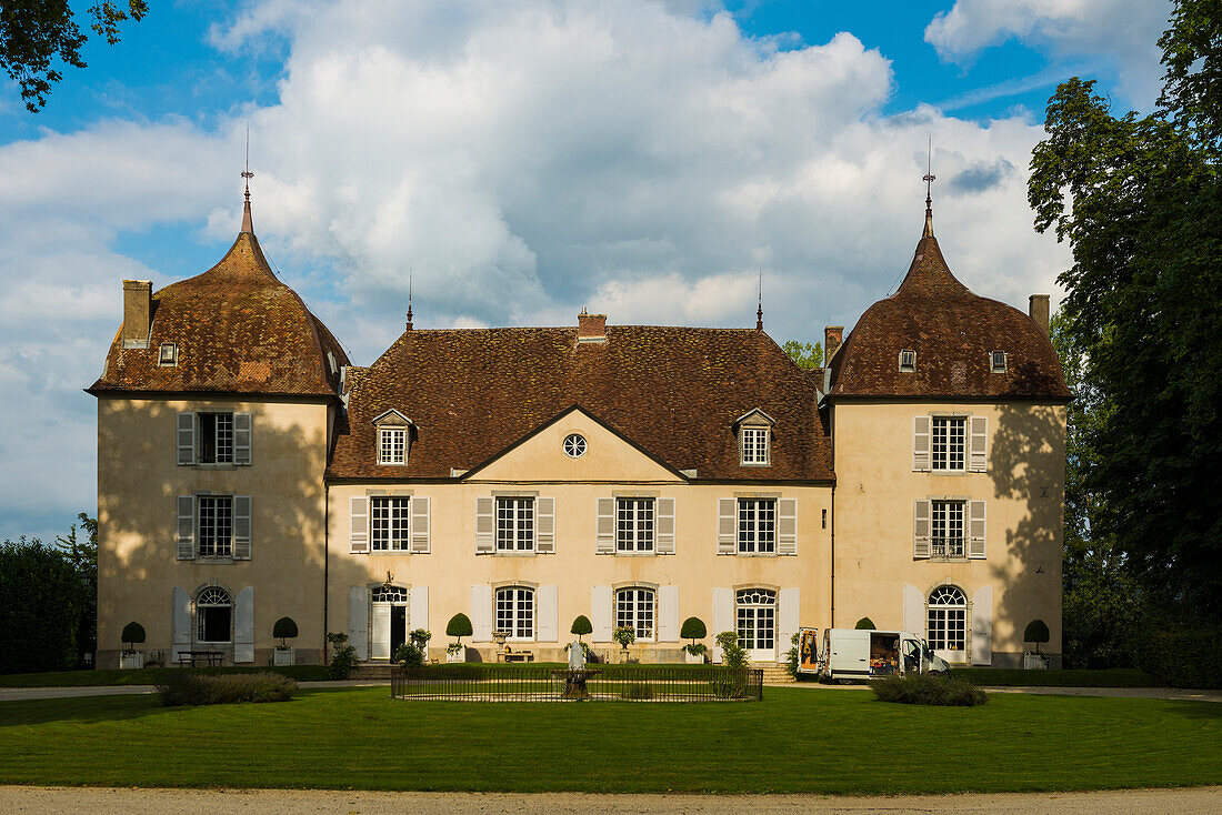 Château de Roche, Arc-et-Senans, Departement Doubs, Franche-Comte, Jura, Frankreich