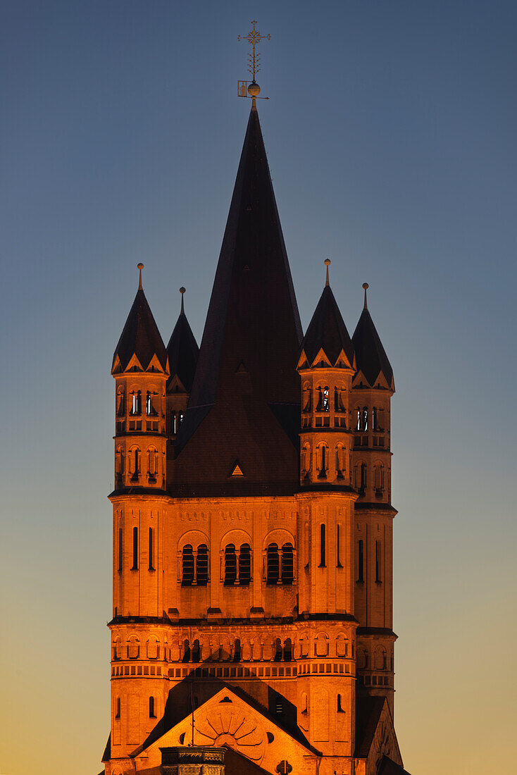 Groß Sankt Martin, Cologne, North Rhine-Westphalia, Germany, Europe