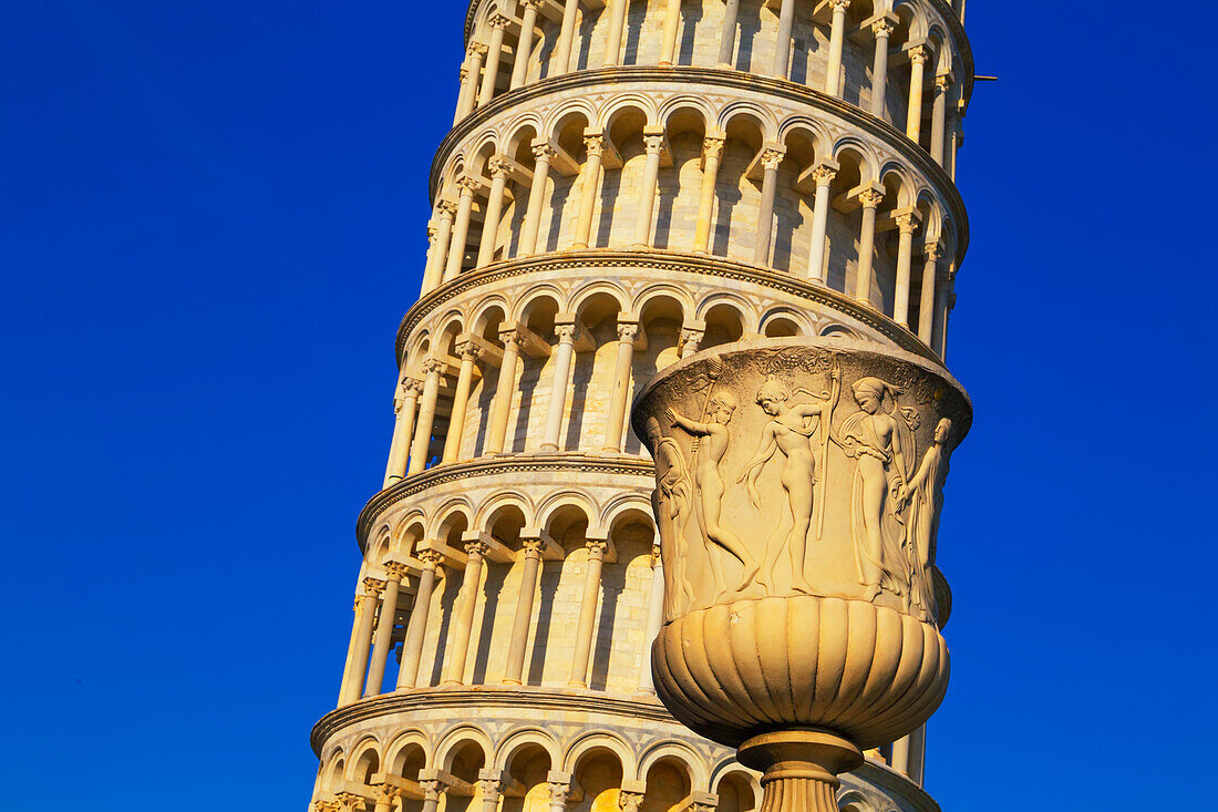 Schiefer Turm, Campo dei Miracoli, Pisa, Toskana, Italien,