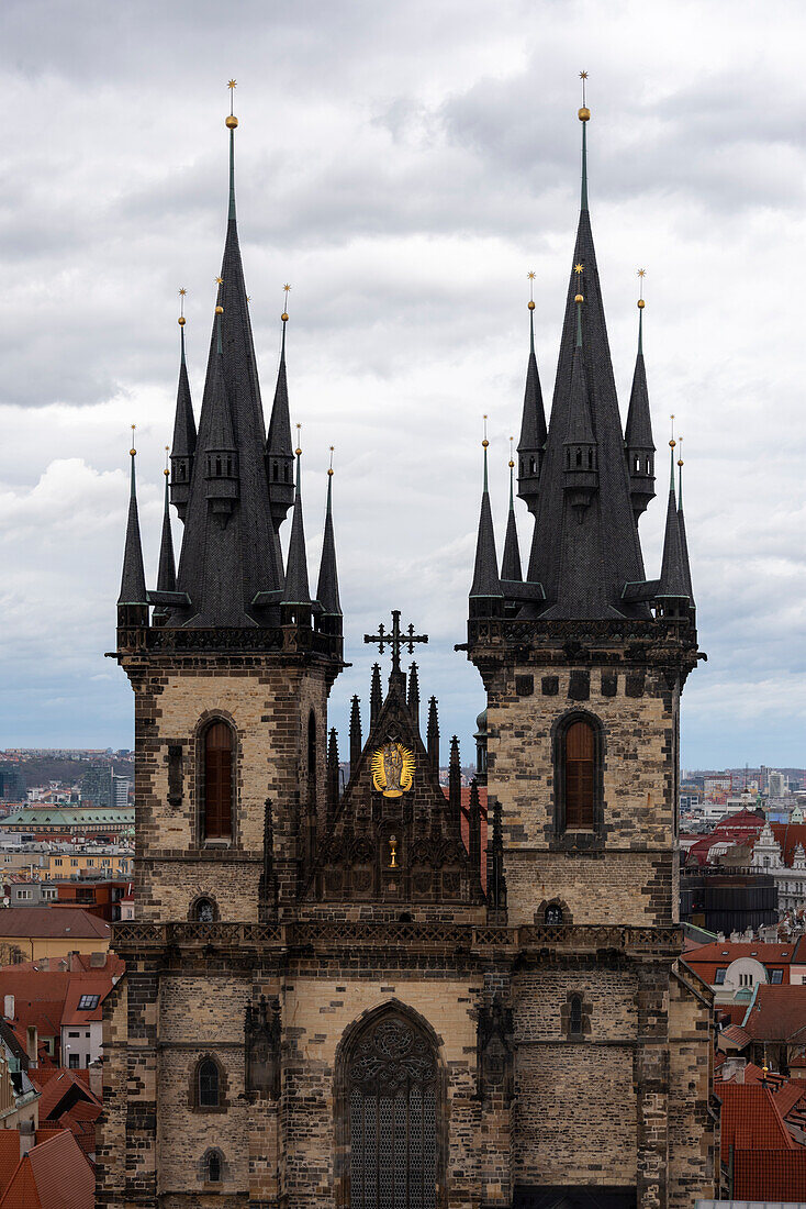 Teynkirche, Altstädter Ring, Prag, Tschechien