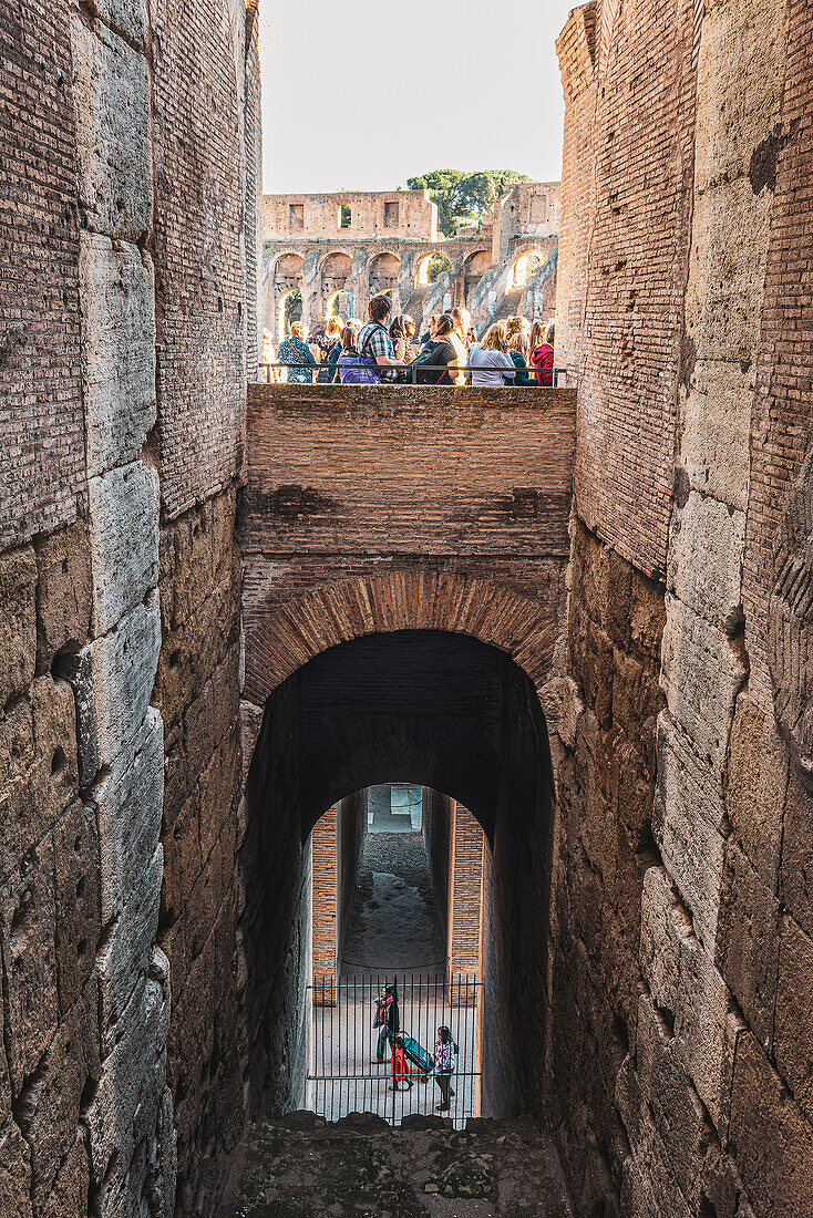 Konstantinsbogen am Kolosseum, Rom, Latium, Italien, Europa