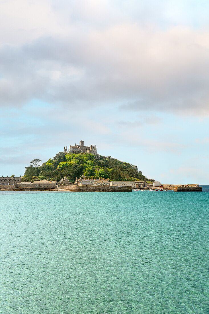 View of St.Michaels Mount, Cornwall, England