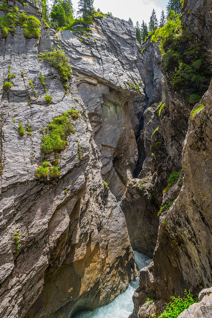 Rosenlauischlucht, UNESCO Welterbe, Berner Oberland, Kanton Bern, Schweiz