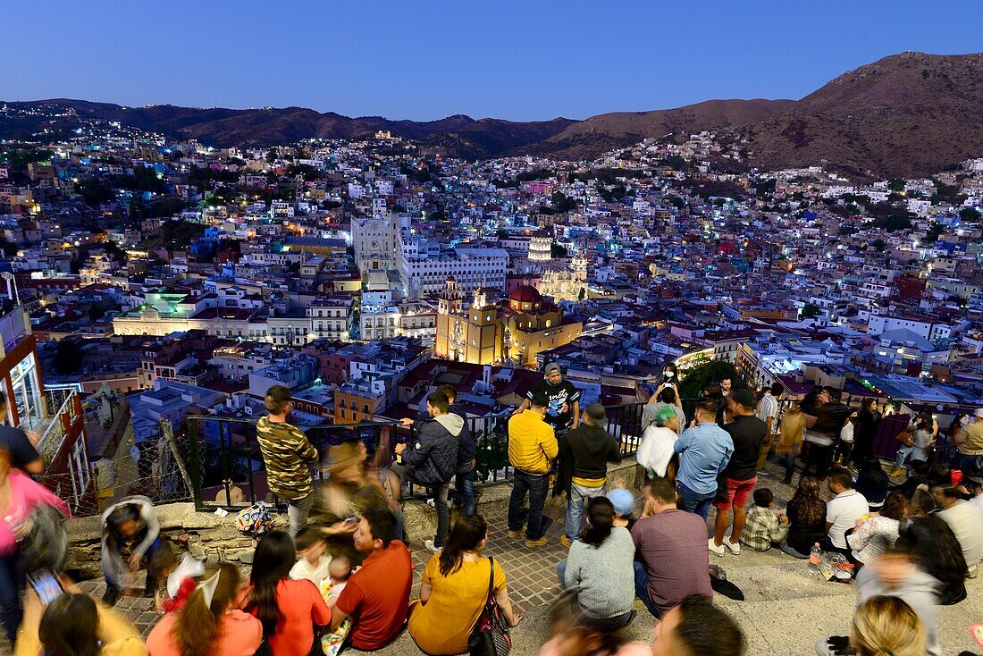 View of the historic center, Guanajuato, Mexico