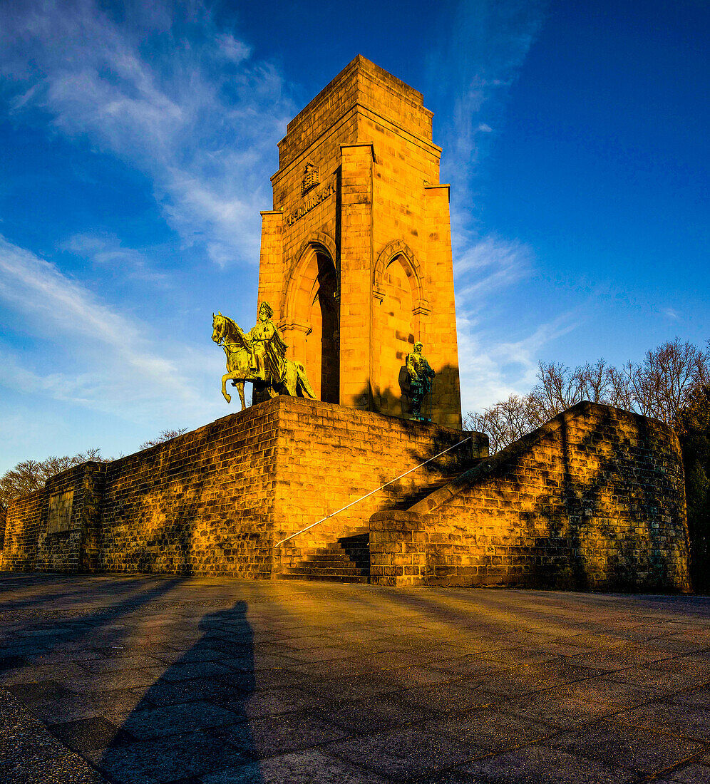 Kaiser-Wilhelm-Denkmal auf dem Syberg in Dortmund-Syburg, Nordrhein-Westfalen, Deutschland