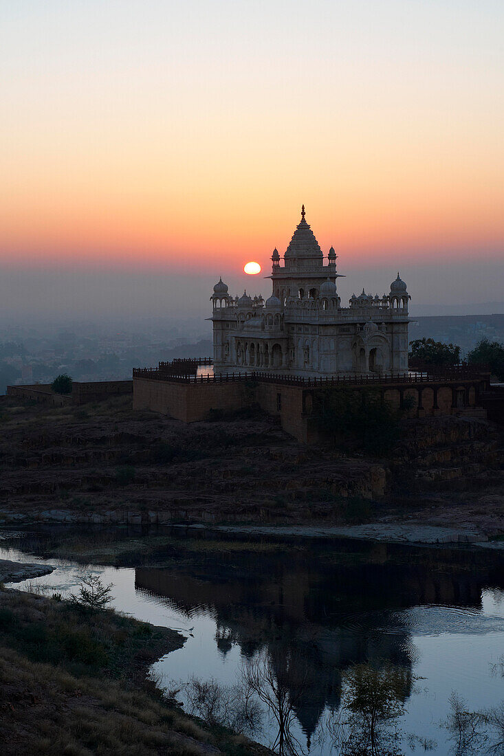 Jaswant Thada Mausoleum, Jodhpur Dawn, Rajasthan, Indien