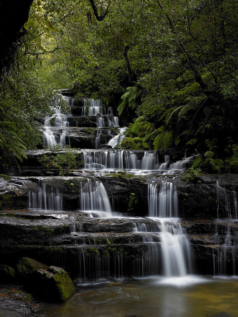 Terrace Falls, Lawson, Blue Mountains, NSW, Australia