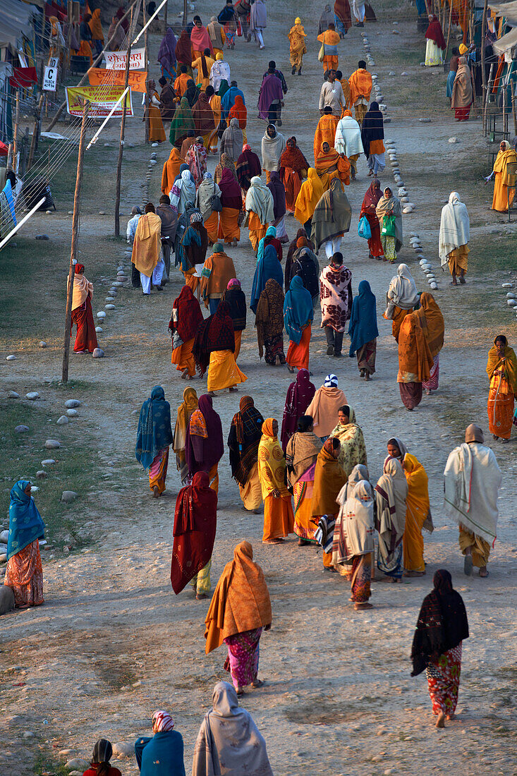 Pilgerlager Haridwar, Indien