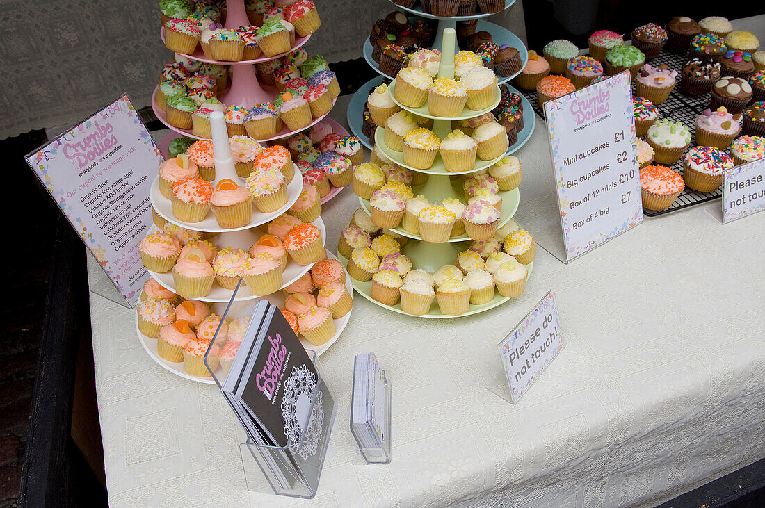 Cupcake-Stand, Covent Garden Market, London