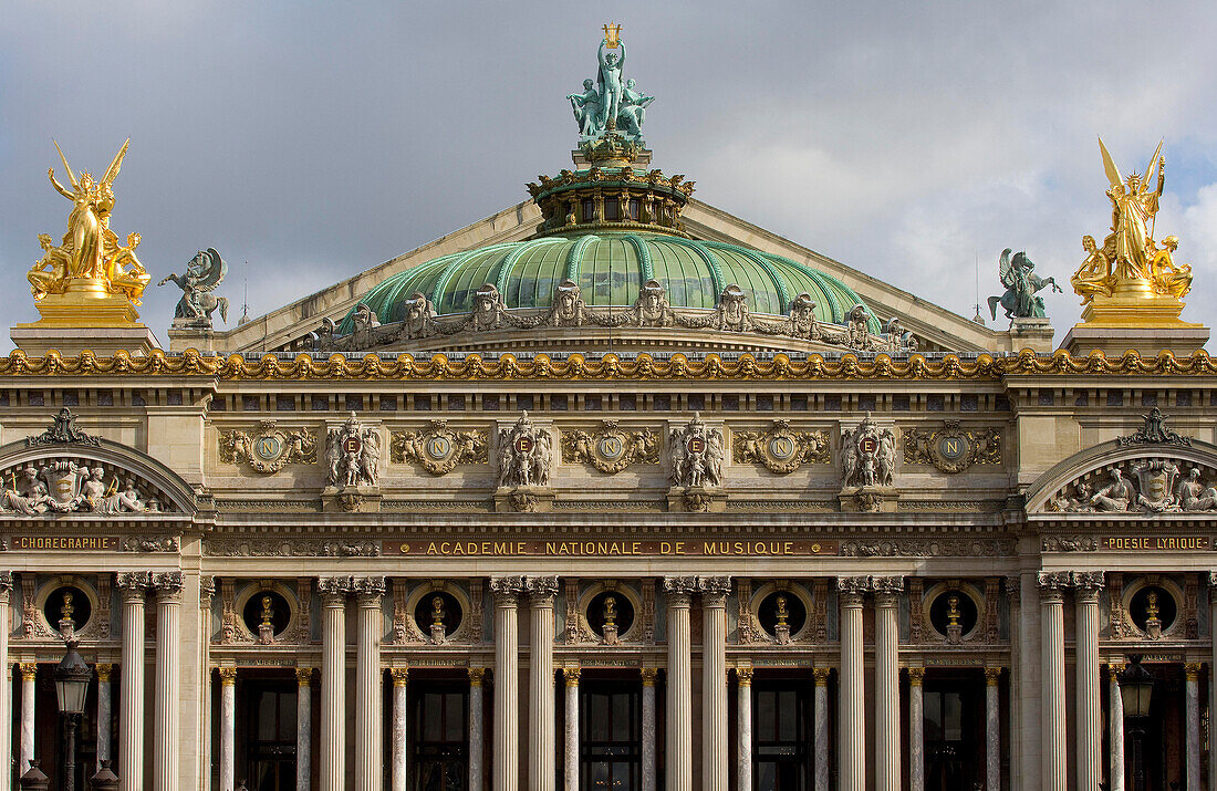 Opera Garnier,Paris,France, Ile-de-France, Paris. Place de l'Opéra. UNESCO World Heritage Site