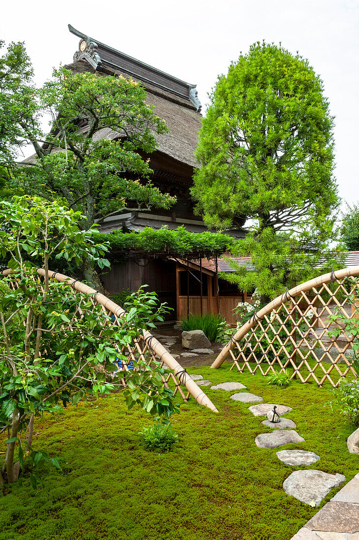 Gärten des Choshouji-Tempels, Itako, Iberaki, Japan